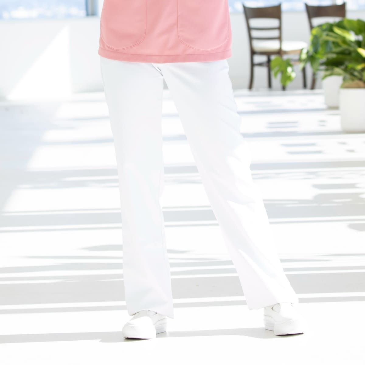 Lee メディカル　レディースパンツ | メディカルウェア | 1枚 | LMP63001 | ホワイト