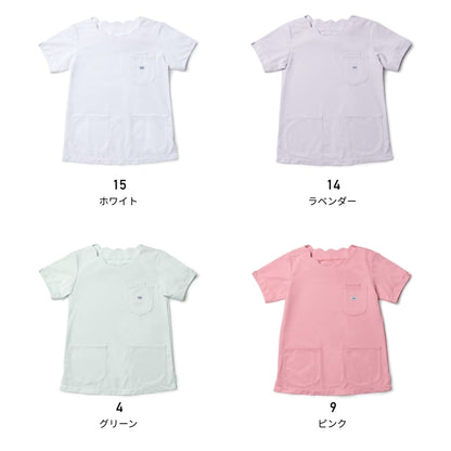 Lee メディカル　レディーススクラブ | メディカルウェア | 1枚 | LMS43002 | ピンク