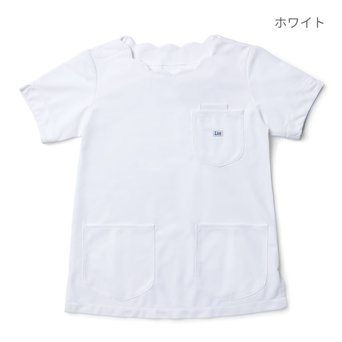 Lee メディカル　レディーススクラブ | メディカルウェア | 1枚 | LMS43002 | グリーン