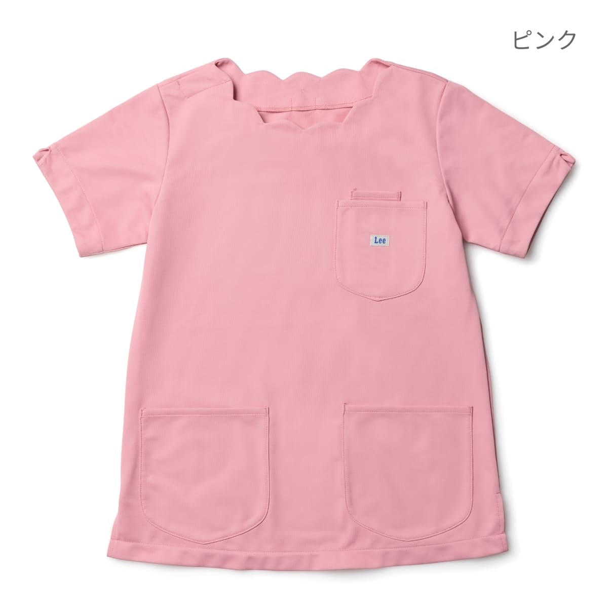 Lee メディカル　レディーススクラブ | メディカルウェア | 1枚 | LMS43002 | ホワイト