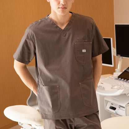 Lee メディカル　ユニセックススクラブ | メディカルウェア | 1枚 | LMS49001 | グリーン