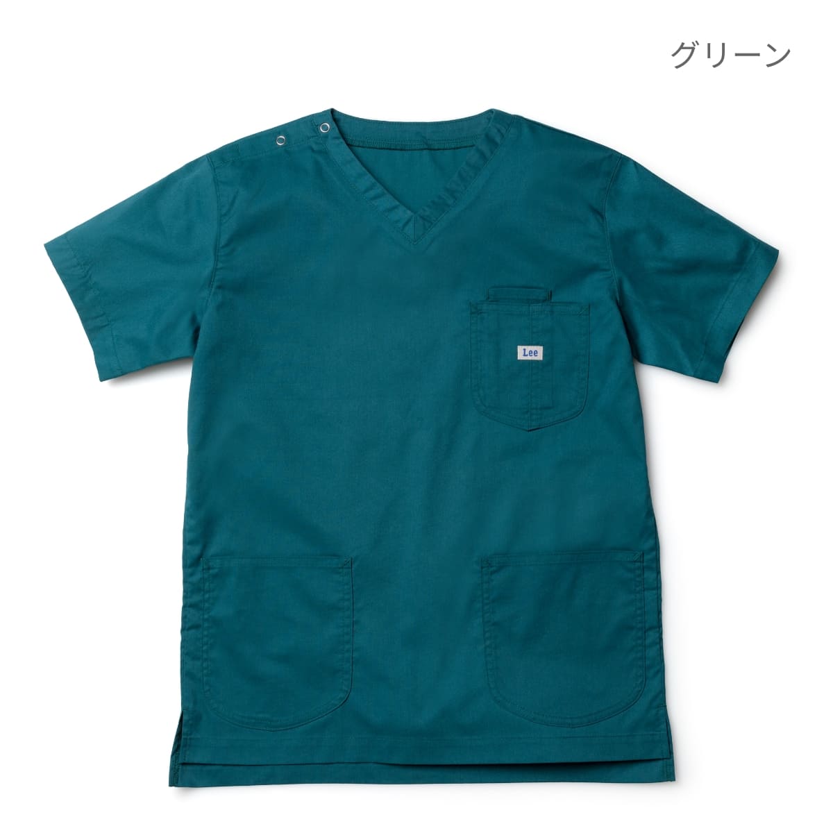 Lee メディカル　ユニセックススクラブ | メディカルウェア | 1枚 | LMS49001 | ベージュ