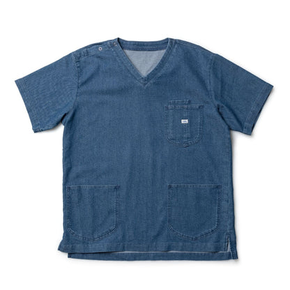 Lee メディカル　ユニセックススクラブ | メディカルウェア | 1枚 | LMS49002 | ブルー