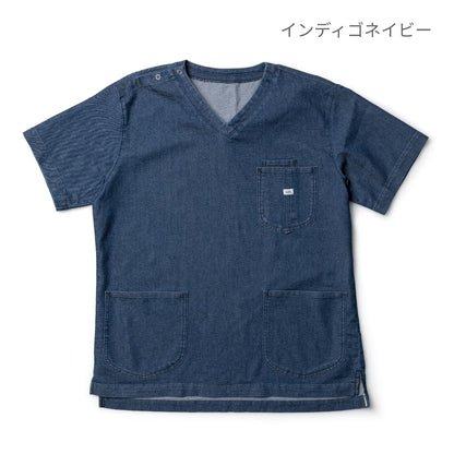 Lee メディカル　ユニセックススクラブ | メディカルウェア | 1枚 | LMS49002 | ブルー