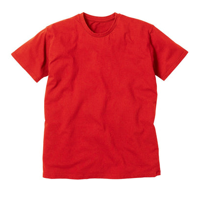 メイドインジャパンTシャツ（製品染めカラー） | メンズ | 1枚 | MIJ-901 | レッド
