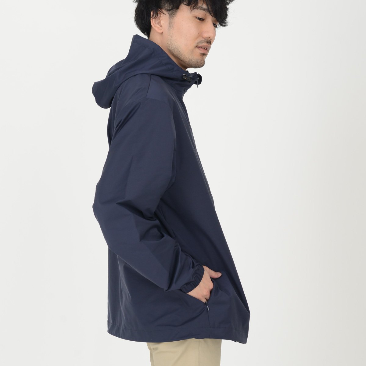 ストレッチフードジャケット | メンズ | 1枚 | MJ0080 | ネイビー