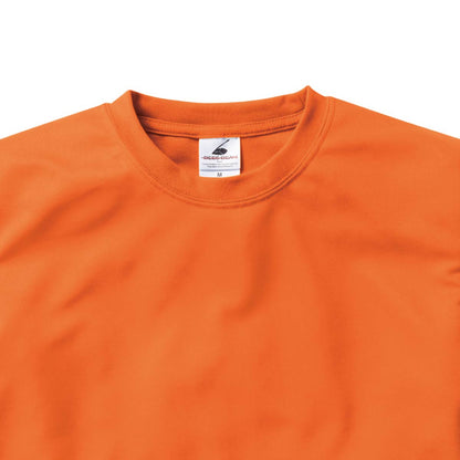 ファイバーTシャツ | メンズ | 1枚 | POT-104 | オレンジ