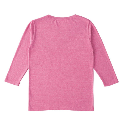 トライブレンド3/4スリーブTシャツ(レディース) | レディース | 1枚 | TBL-117 | ヘザーピンク