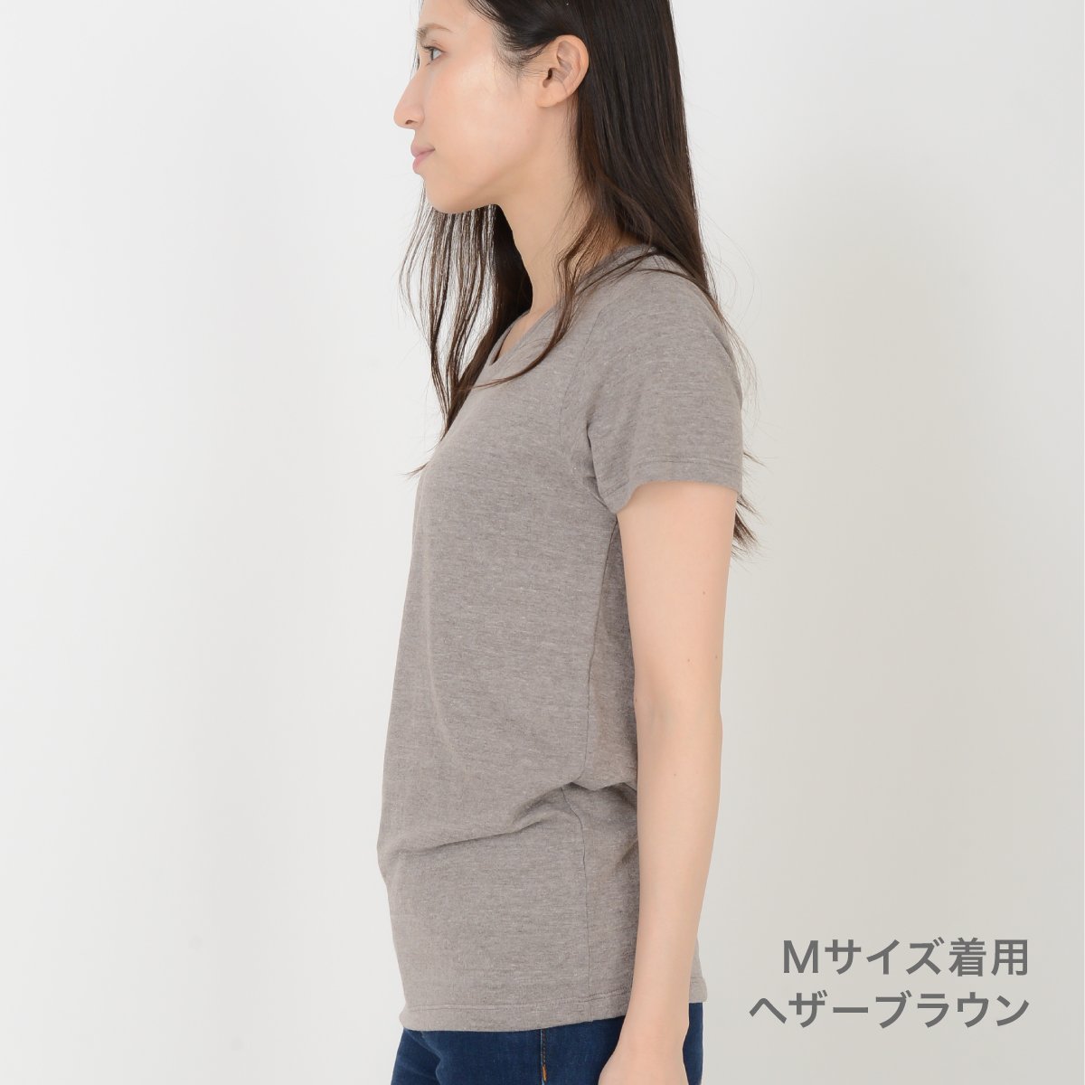 トライブレンド ウィメンズTシャツ | レディース | 1枚 | TCR-127 | オートミール