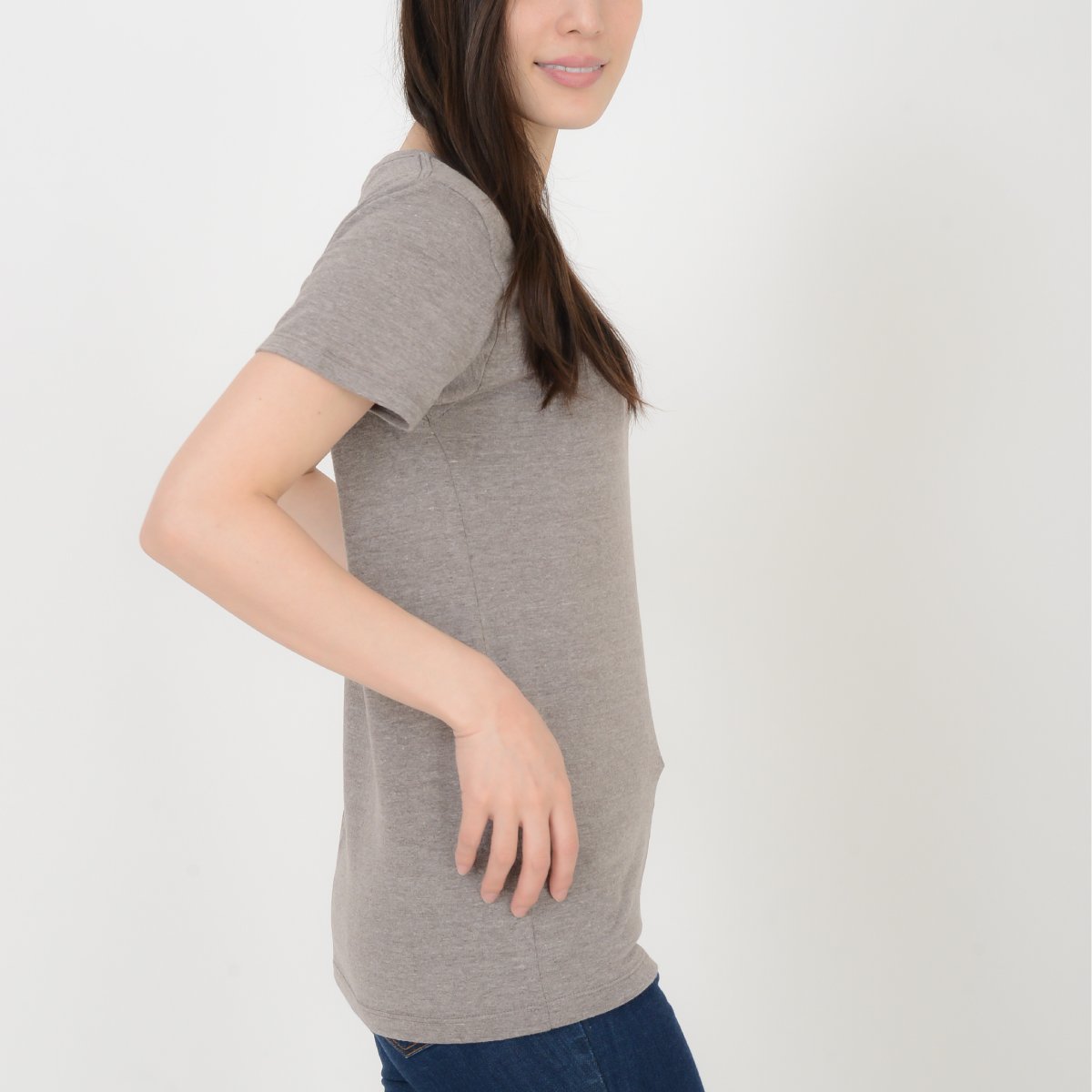 トライブレンド ウィメンズTシャツ | レディース | 1枚 | TCR-127 | オートミール