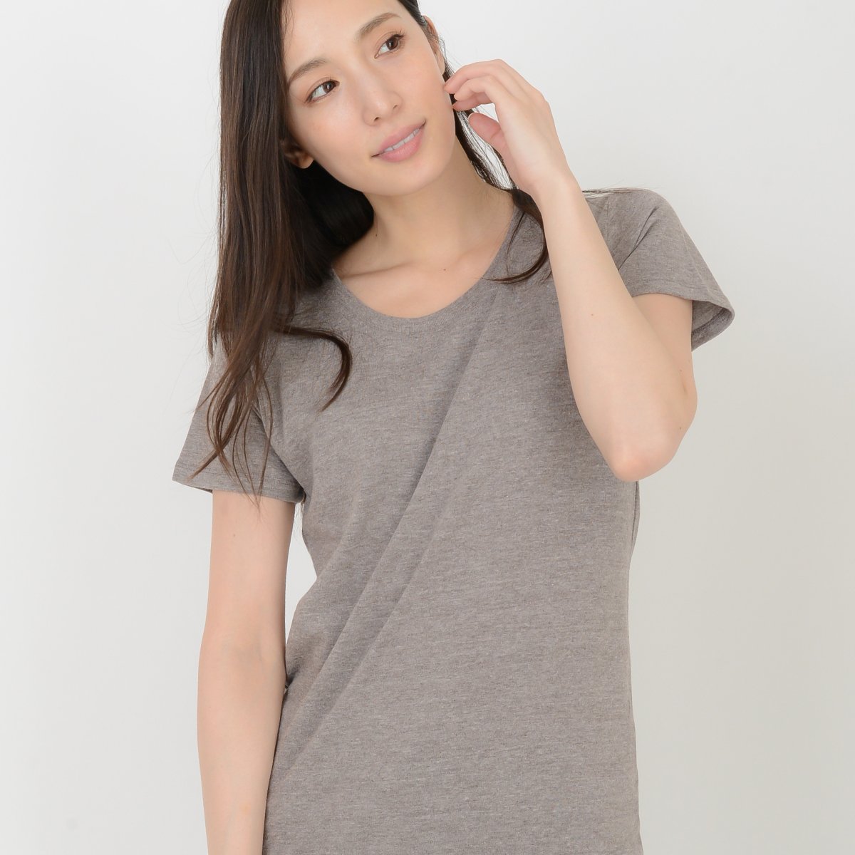 トライブレンド ウィメンズTシャツ | レディース | 1枚 | TCR-127 | オートミール