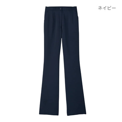 レディースブーツカットパンツ | メディカルウェア | 1枚 | TP6300L | ホワイト