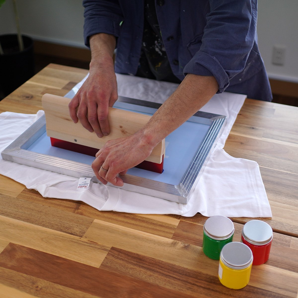 プリント用シルクスクリーン製版 | TシャツDIY | 1枚 | TSC101 | 20×30cm