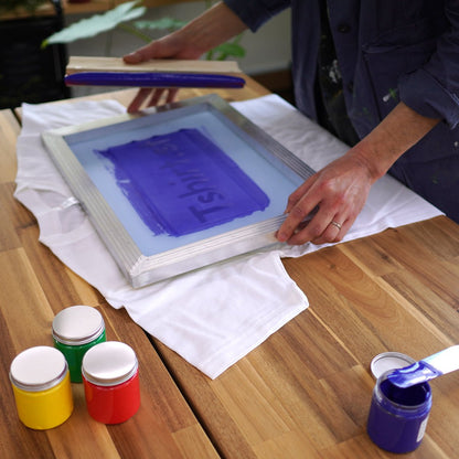 プリント用シルクスクリーン製版 | TシャツDIY | 1枚 | TSC101 | 20×30cm