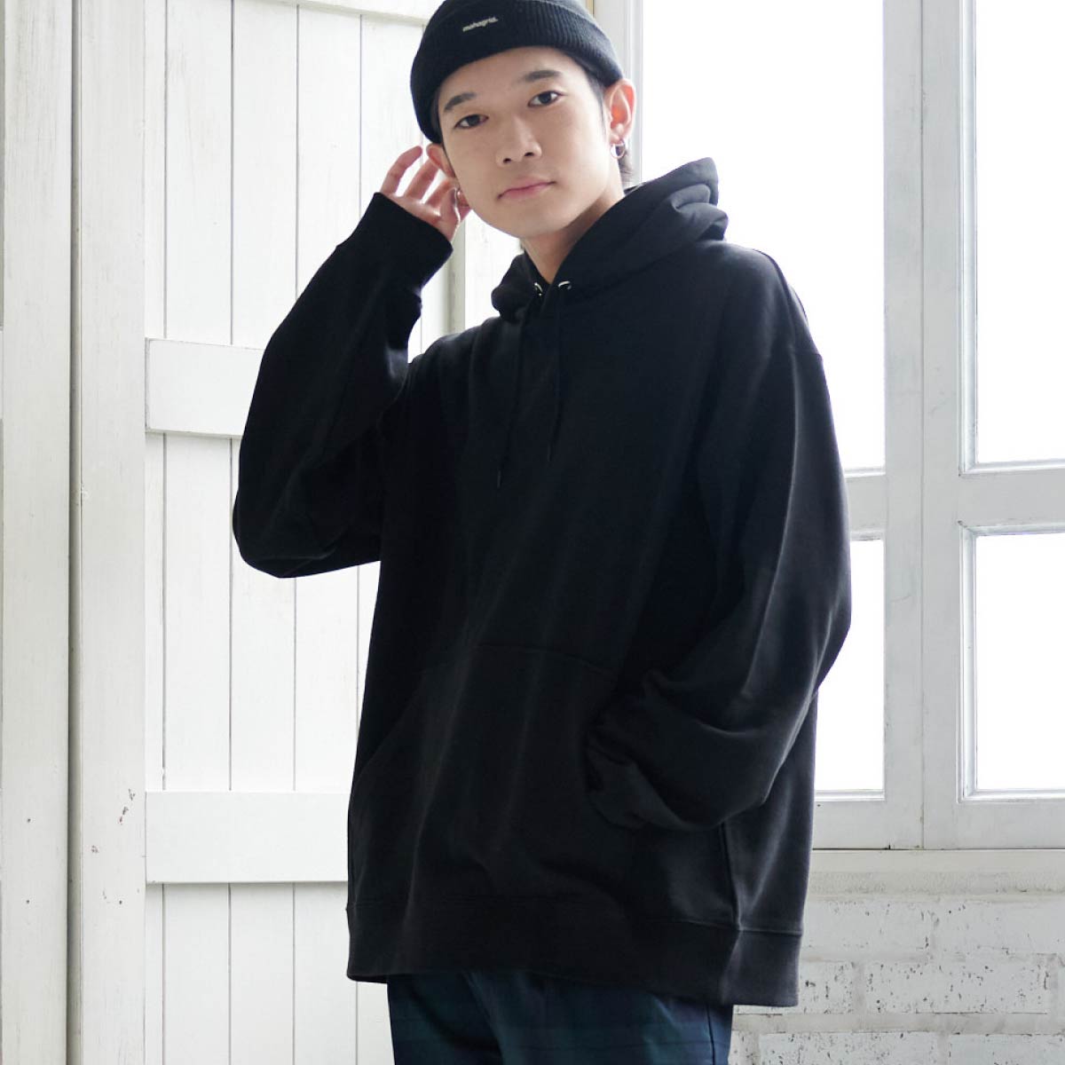 レギュラーPOパーカー 10.0oz | メンズ | 1枚 | tsm604s | ブラック