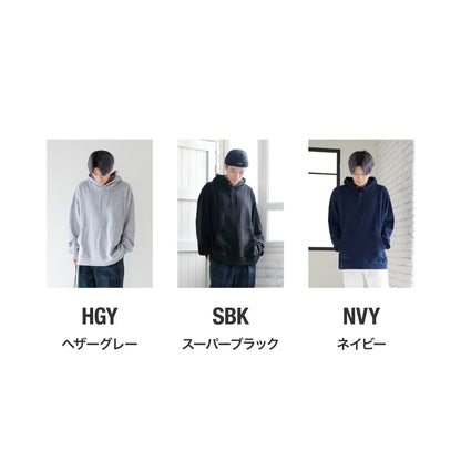 レギュラーPOパーカー 10.0oz | メンズ | 1枚 | tsm604s | ブラック