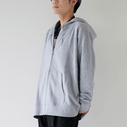 レギュラージップパーカー 10.0oz | メンズ | 1枚 | tsm605s | ヘザーグレー