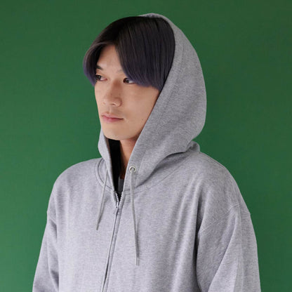 レギュラージップパーカー 10.0oz | メンズ | 1枚 | tsm605s | ヘザーグレー