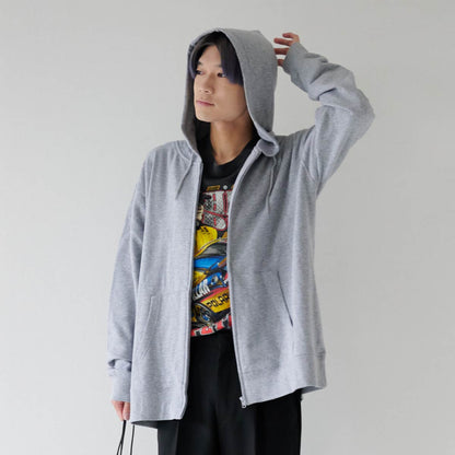 レギュラージップパーカー 10.0oz | メンズ | 1枚 | tsm605s | ヘザーグレー