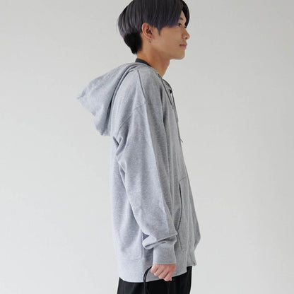 レギュラージップパーカー 10.0oz | メンズ | 1枚 | tsm605s | ヘザーグレー