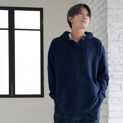 レギュラージップパーカー 10.0oz | メンズ | 1枚 | tsm605s | ヘザーグレー