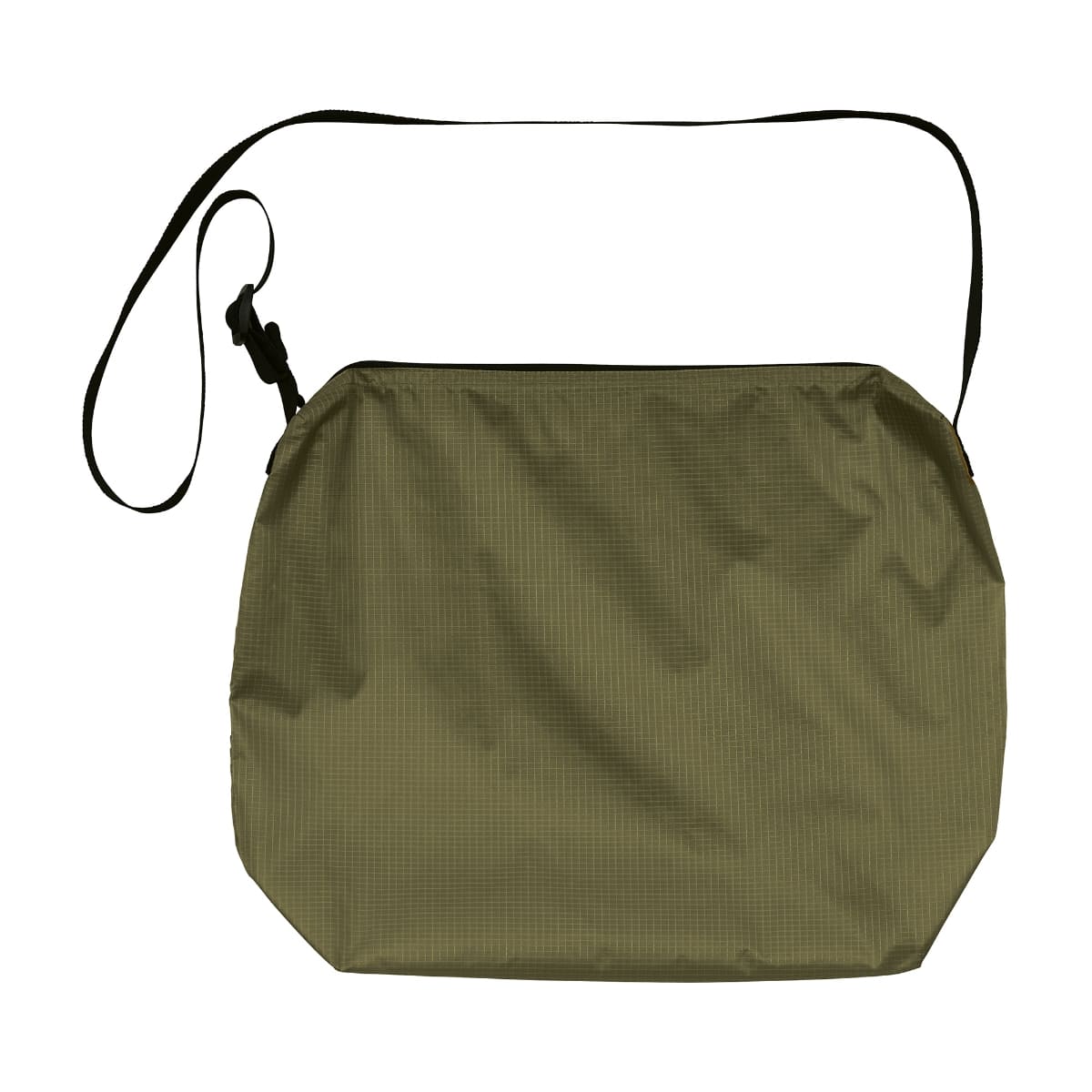 ライトナイロン リップストップ ショルダーバッグ | ノベルティ(小物) | 1枚 | 1421-01 | ブラック