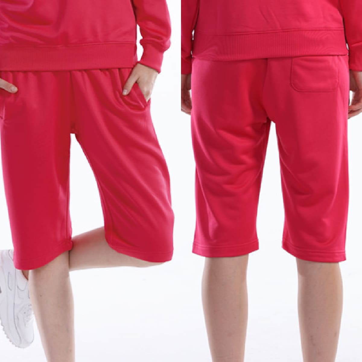 【送料無料】ドライスウェットミッドカットパンツ | メンズ | 1枚 | P3070 | ホワイト