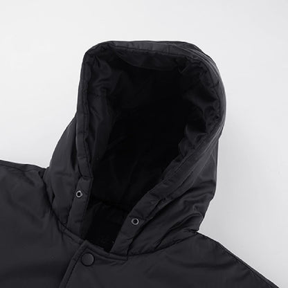 【送料無料】ロング中綿コート | メンズ | 1枚 | P6990 | ブラック