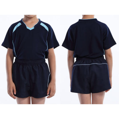 【送料無料】バレーボールシャツ | ユニフォーム | 1枚 | P1610 | レッド×ブラック