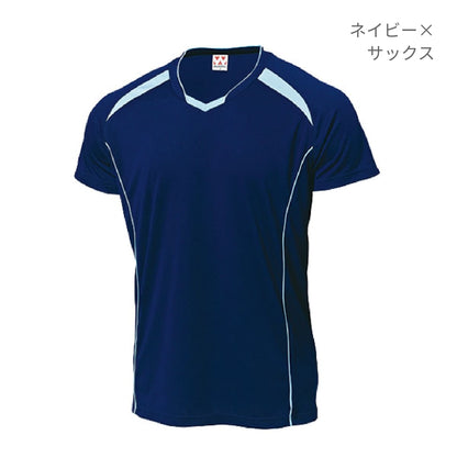 【送料無料】バレーボールシャツ | ユニフォーム | 1枚 | P1610 | ブラック×イエロー