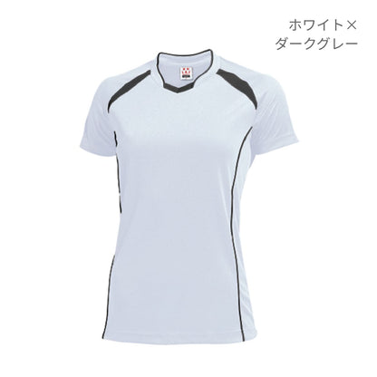 【送料無料】ウィメンズバレーボールシャツ | ユニフォーム | 1枚 | P1620 | レッド×ブラック