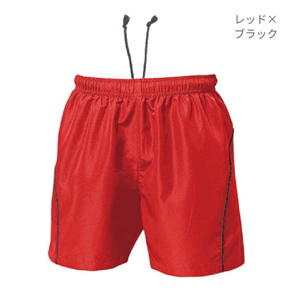 【送料無料】バレーボールパンツ | ユニフォーム | 1枚 | P1680 | ブラック×イエロー