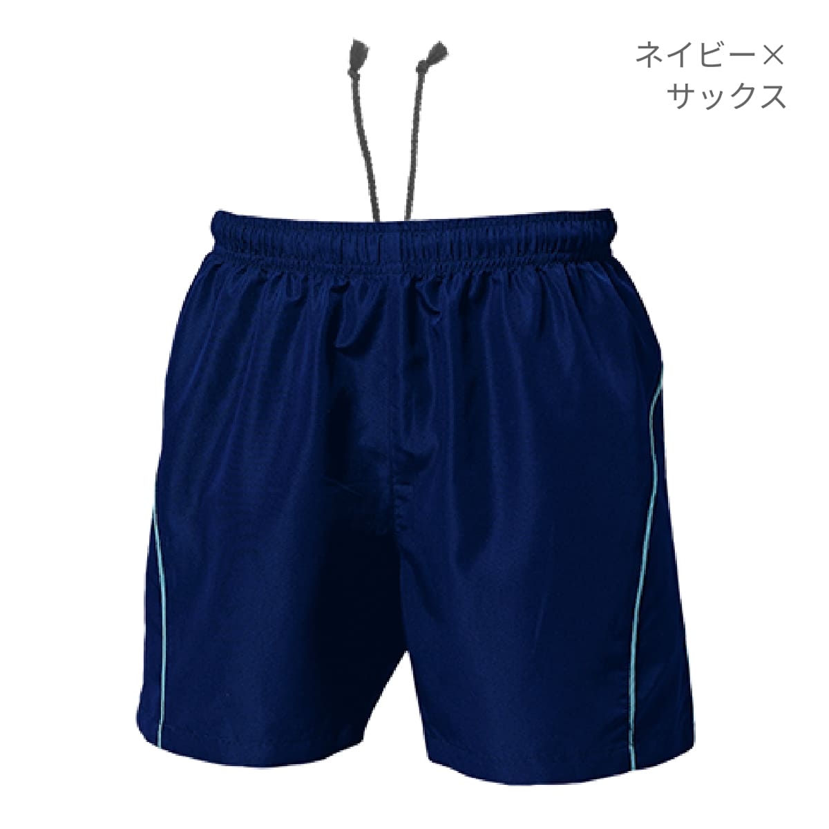 【送料無料】バレーボールパンツ | ユニフォーム | 1枚 | P1680 | レッド×ブラック