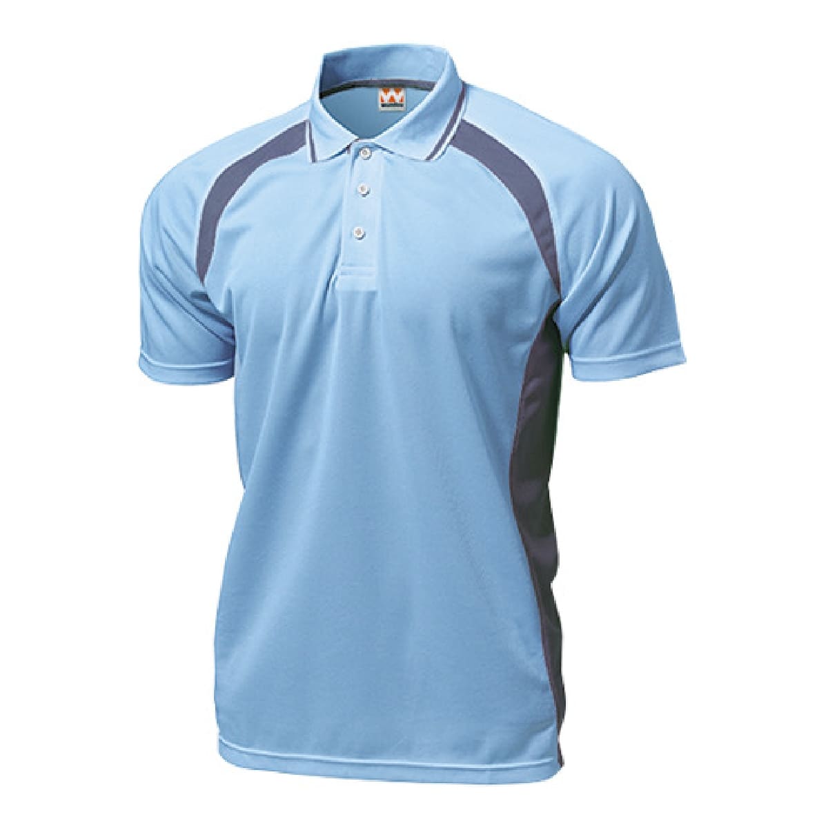 【送料無料】ベーシックテニスシャツ | ユニフォーム | 1枚 | P1710 | ネイビー