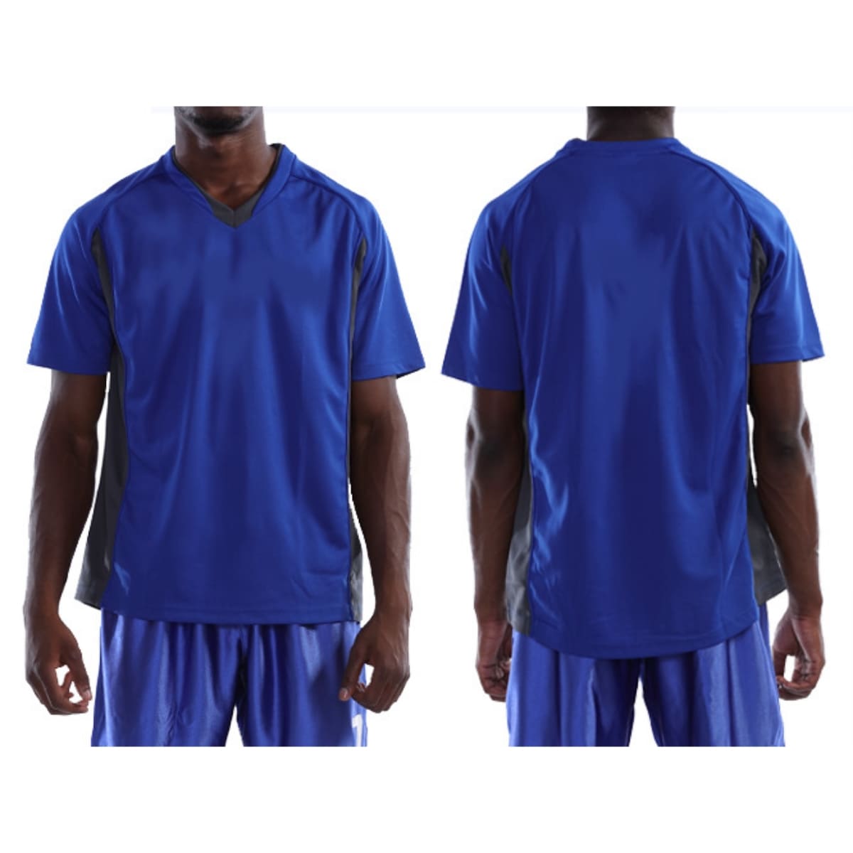 【送料無料】ベーシックサッカーシャツ | ユニフォーム | 1枚 | P1910 | ブラック