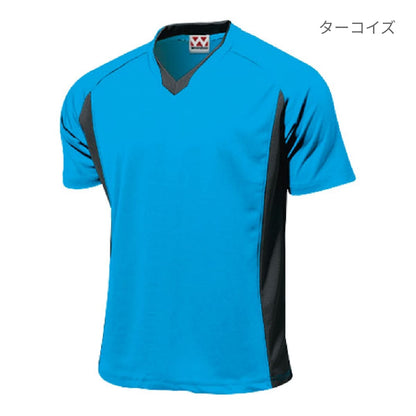 【送料無料】ベーシックサッカーシャツ | ユニフォーム | 1枚 | P1910 | ブラック