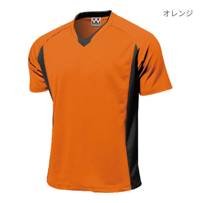 【送料無料】ベーシックサッカーシャツ | ユニフォーム | 1枚 | P1910 | ネイビー
