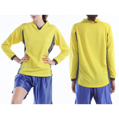 【送料無料】ベーシックロングスリーブサッカーシャツ | ユニフォーム | 1枚 | P1930 | グリーン