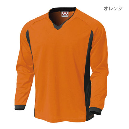 【送料無料】ベーシックロングスリーブサッカーシャツ | ユニフォーム | 1枚 | P1930 | ロイヤルブルー