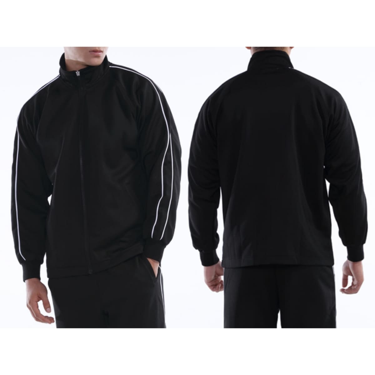 【送料無料】パイピングトレーニングシャツ | ユニフォーム | 1枚 | P2000 | シルバーホワイト