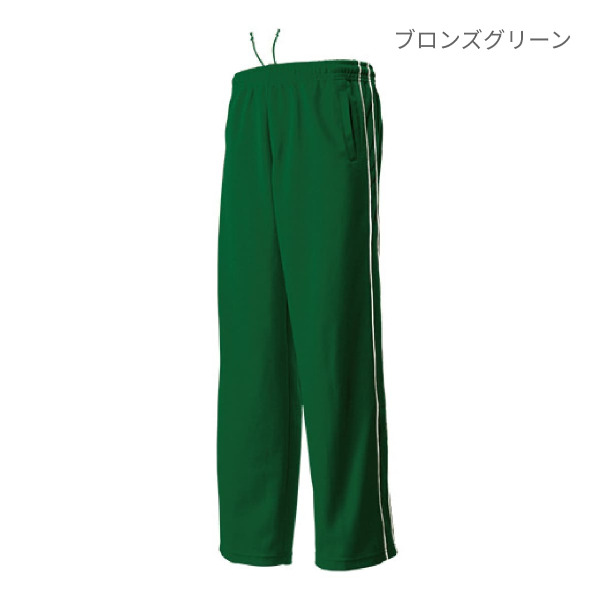 【送料無料】パイピングトレーニングパンツ | ユニフォーム | 1枚 | P2050 | シルバーホワイト