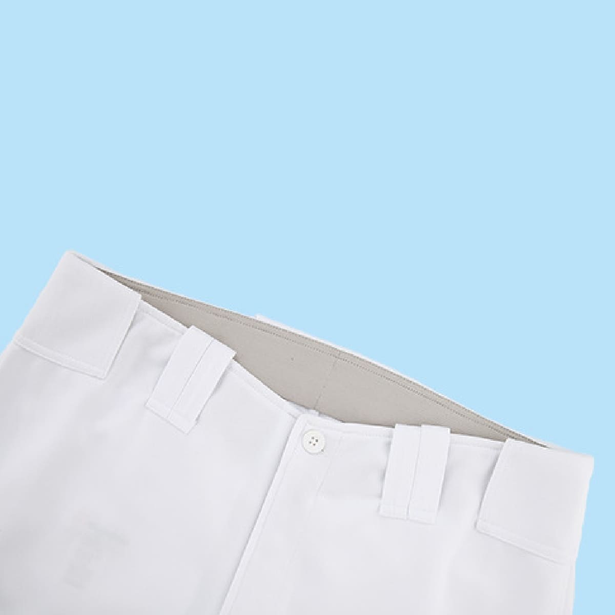 【送料無料】ベースボールパンツショート | ユニフォーム | 1枚 | P2780 | ホワイト