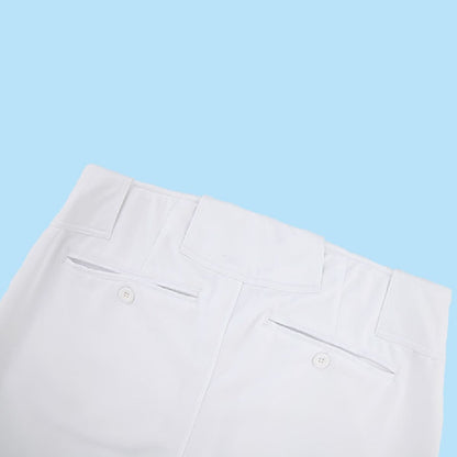 【送料無料】ベースボールパンツショート | ユニフォーム | 1枚 | P2780 | ホワイト