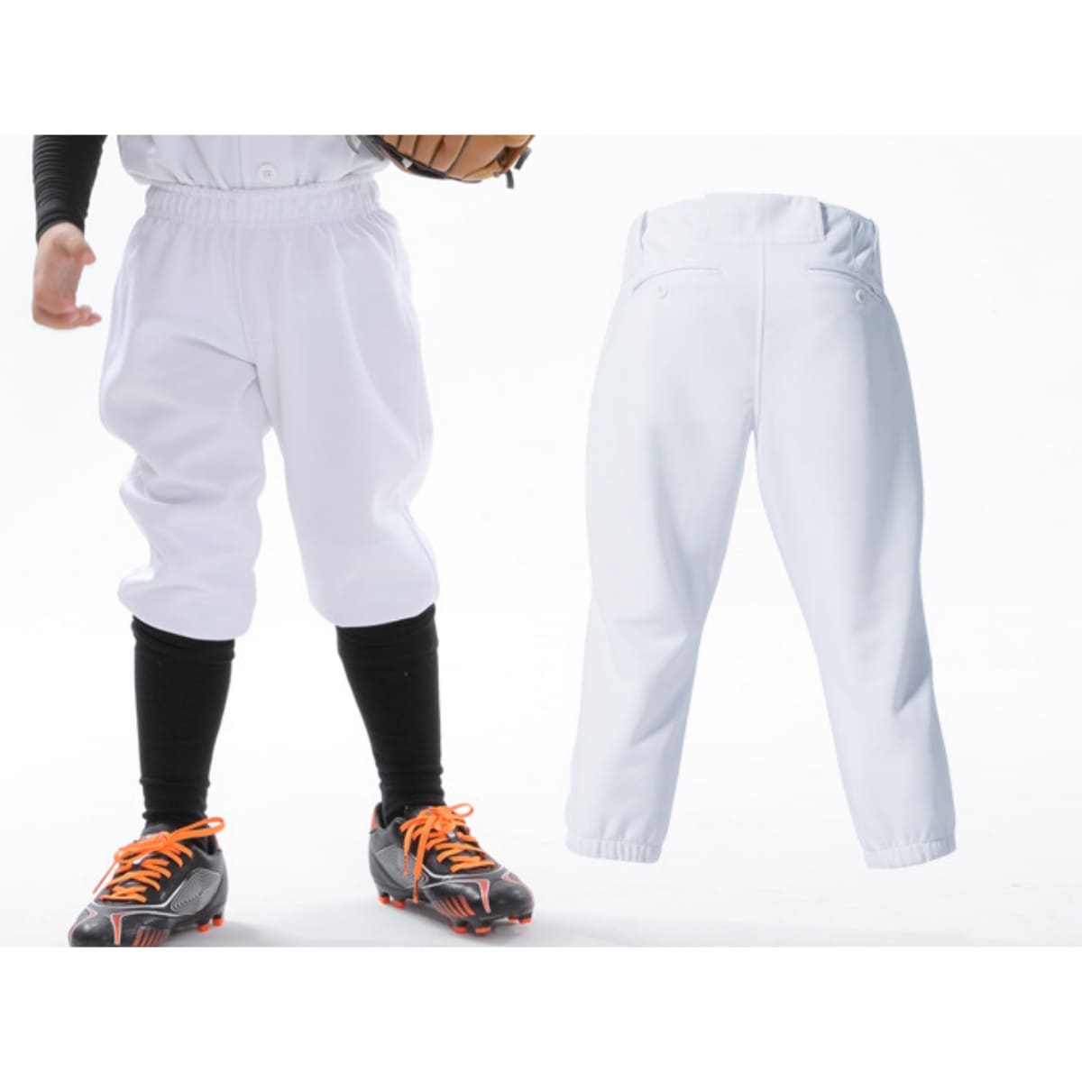 【送料無料】ベースボールパンツショート | ユニフォーム | 1枚 | P2780 | ホワイト