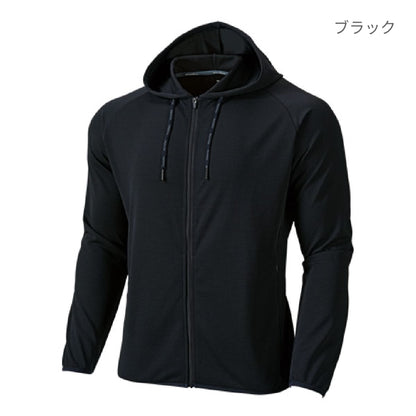 【送料無料】フィットネスパーカー | ユニフォーム | 1枚 | P3210 | ブラック