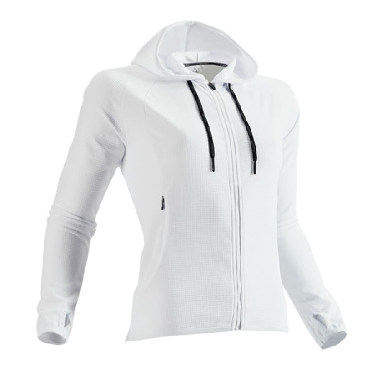 【送料無料】ウィメンズフィットネスパーカー | ユニフォーム | 1枚 | P3220 | ブラック