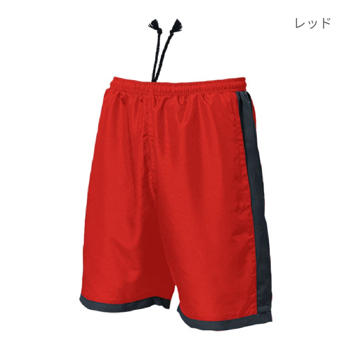 【送料無料】バトミントンパンツ | ユニフォーム | 1枚 | P3680 | レッド