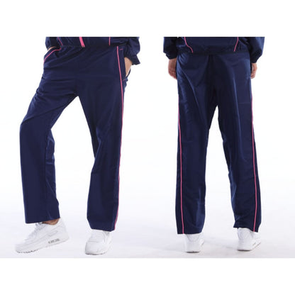 【送料無料】ウォームアップウインドブレーカーパンツ | ユニフォーム | 1枚 | P4850 | ブラック×ダークレッド