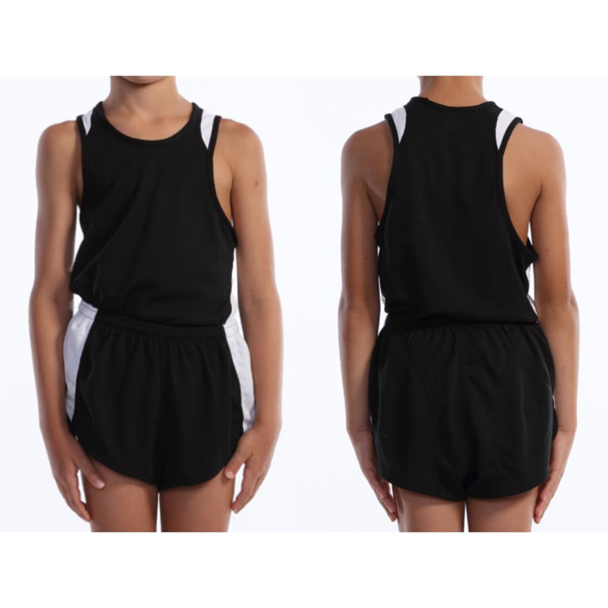 【送料無料】ランニングシャツ | ユニフォーム | 1枚 | P5510 | レッド×ホワイト