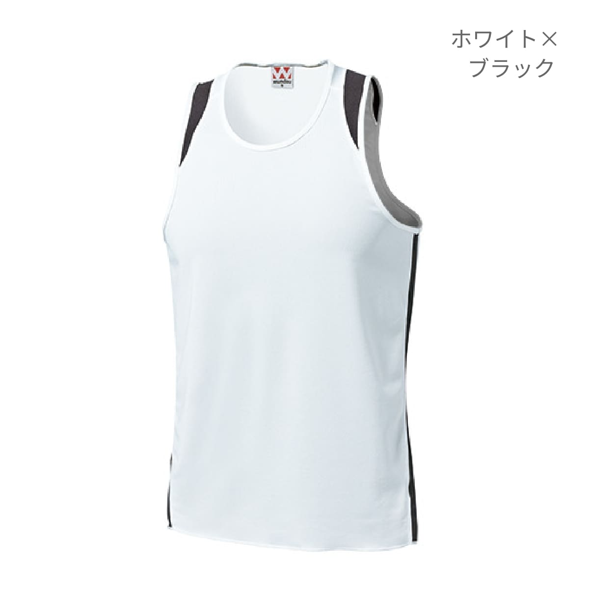 【送料無料】ランニングシャツ | ユニフォーム | 1枚 | P5510 | レッド×ホワイト